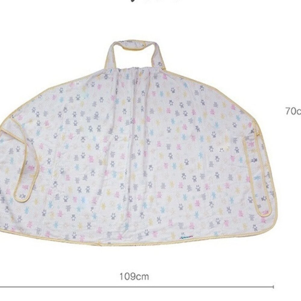 NWT: Gauze type apron bath towel, Korea, Nawanis